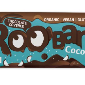 Baton cu cocos invelit in ciocolata bio  30g Roobar