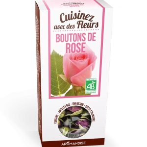 Boboci de trandafir - uz culinar bio 30g Aromandise