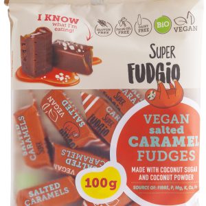 Caramele - aroma caramel sarat bio 100g Super Fudgio