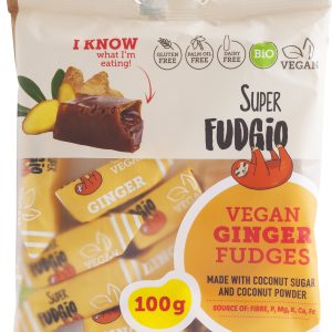 Caramele - aroma ghimbir bio 100g Super Fudgio