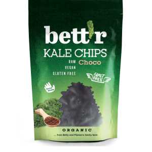 Chips din kale cu ciocolata bio 30g Bettr