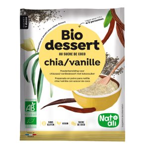 Desert cu chia si vanilie bio 40g Nat-ali