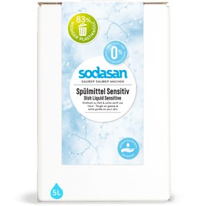 Detergent lichid pentru vase sensitiv ecologic 5l Sodasan