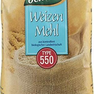 Faina alba de grau tip 550 bio 1kg Dennree