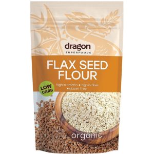 Faina de seminte de in bio 200g Dragon Superfoods