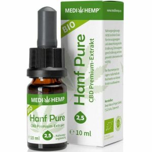 Hemp pure 2.5% cbd bio 10ml Medihemp
