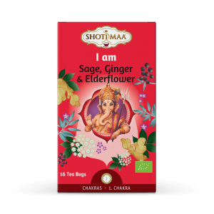 Ceai chakras - i am - salvie, ghimbir si soc bio 16dz x 2g 32g Shotimaa