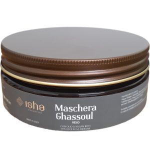 Masca pentru fata cu argila ghassoul si ulei de argan 200ml Isha