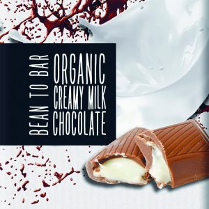 Ciocolata cu lapte si crema de lapte bio 100g Meybona