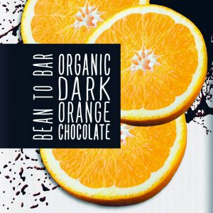 Ciocolata neagra cu portocale bio 100g Meybona