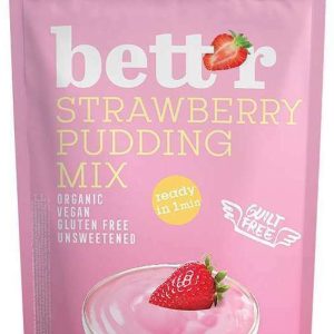 Mix pentru budinca cu capsuni bio  150g Bettr