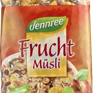 Musli cu fructe bio 750g Dennree