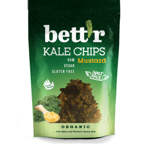 Chips din kale cu mustar bio 30g Bettr