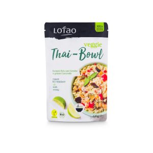 Orez basmati cu legume si curry verde bio 220g Lotao