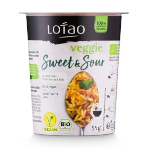 Orez cu jackfruit si sos dulce - acrisor instant bio 55g Lotao