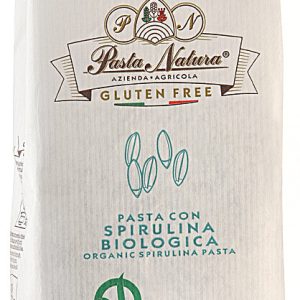 Paste din orez cu spirulina bio 250g Pasta Natura