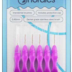 Periute interdentare cu capac protector 6buc Nordics