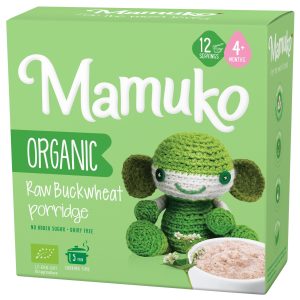 Porridge din hrisca raw bio  4+ luni 200g Mamuko