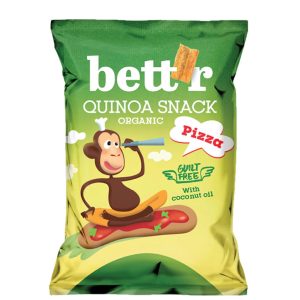 Quinoa snack cu pizza bio 50g Bettr