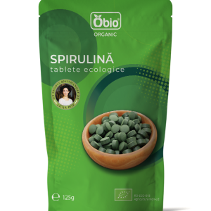 Spirulina tablete bio 125g Obio