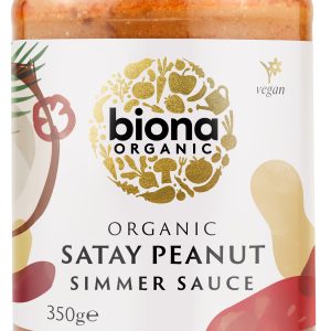 Sos satay cu crema de arahide bio 350g Biona