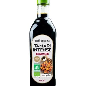 Sos de soia tamari intens bio 480ml Aromandise