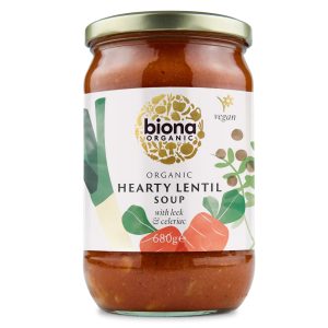 Supa de linte cu legume bio 680g Biona