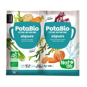 Supa instant cu alge si legume bio 2 buc x 8.5g 17g Nat-ali