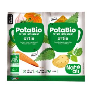 Supa instant cu urzica si legume bio 2 buc x 8.5g 17g Nat-ali