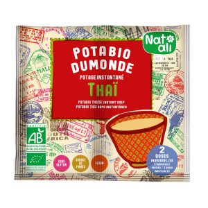 Supa instant stil thai cu legume bio 2 buc x 8.5g 17g Nat-ali