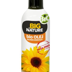 Ulei de floarea soarelui presat la rece bio 375ml Big Nature