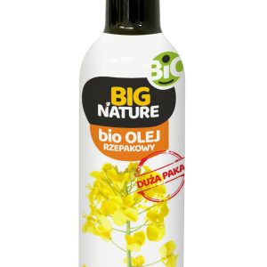 Ulei de rapita presat la rece bio 375ml Big Nature