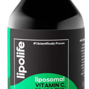 LVC3 - Vitamina C, D3, K2 plus Zinc lipozomala 240ml Lipolife