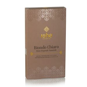 Vopsea de par naturala blond - deschis 100g Isha