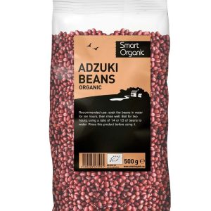 Fasole azuki bio 500g Smart Organic