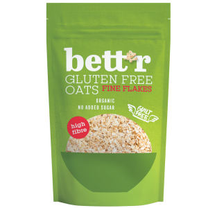 Fulgi de ovaz fini bio 300g Bettr