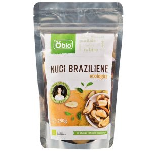 Nuci braziliene crude bio 250g Obio