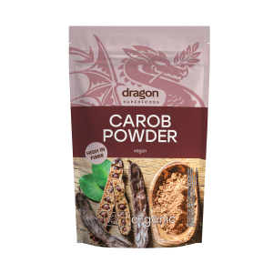 Pudra de carob bio 200g Dragon Superfoods