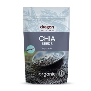 Seminte de chia bio 200g Dragon Superfoods