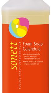 Sapun lichid spumant cu galbenele pentru copii ecologic 1l Sonett