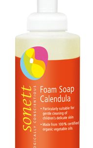 Sapun lichid spumant cu galbenele pentru copii ecologic 200ml Sonett