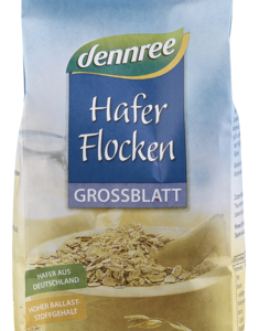 Fulgi de ovaz mari bio 500g Dennree