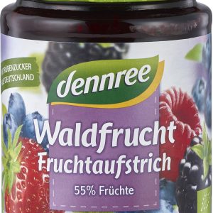 Gem de fructe de padure bio 340g Dennree