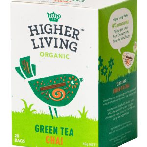 Ceai verde - chai - bio 20dz 40g Higher Living
