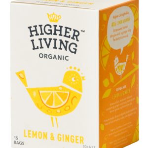 Ceai lamaie si ghimbir bio 15dz 30g Higher Living
