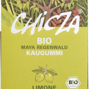 Guma de mestecat cu lamaie bio 12 lamele 30g Chicza