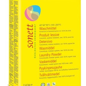 Detergent praf pentru rufe ecologic 2.4kg Sonett