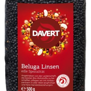 Linte neagra beluga bio 500g Davert