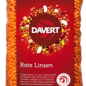 Linte rosie bio 500g Davert