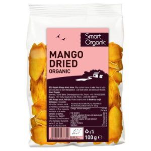 Mango uscat felii bio 100g Smart Organic